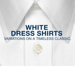 The White Dress Shirt Guide | Paul Fredrick